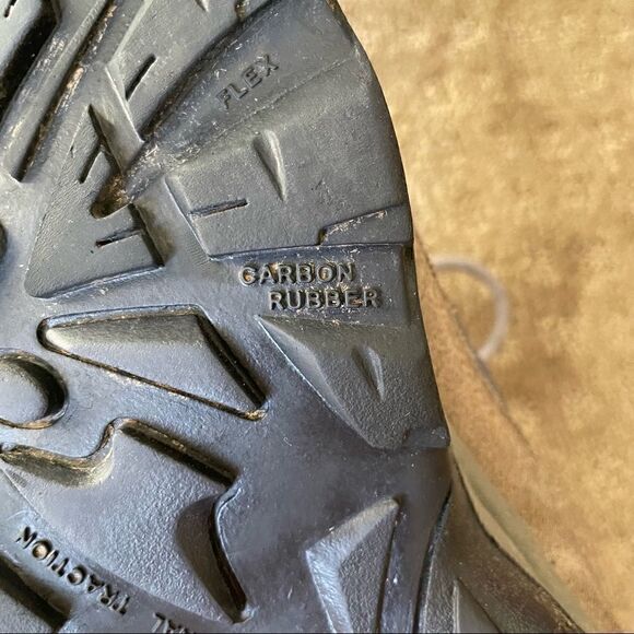 Hi-Tec Women’s Gray and Blue Suede Leather Hiking Walking Boots Size 9.5 - Picture 5 of 16